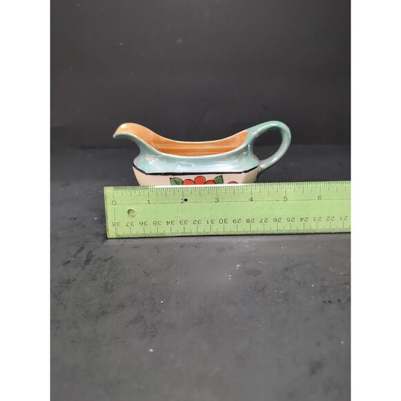 Japanese‎ Hand-Painted Lusterware Pitcher, Creamer, Vintage Serveware, Art Deco - Picture 6 of 8